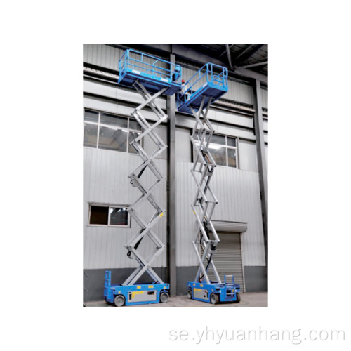 SCISSOR ARBETSPLATFORMER Aerial Lift Truck